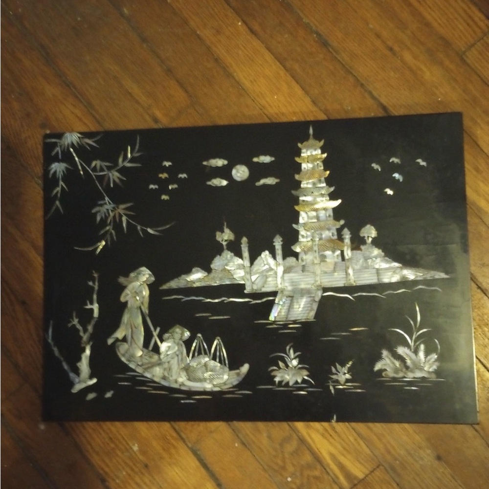 Asian Art Panel antique